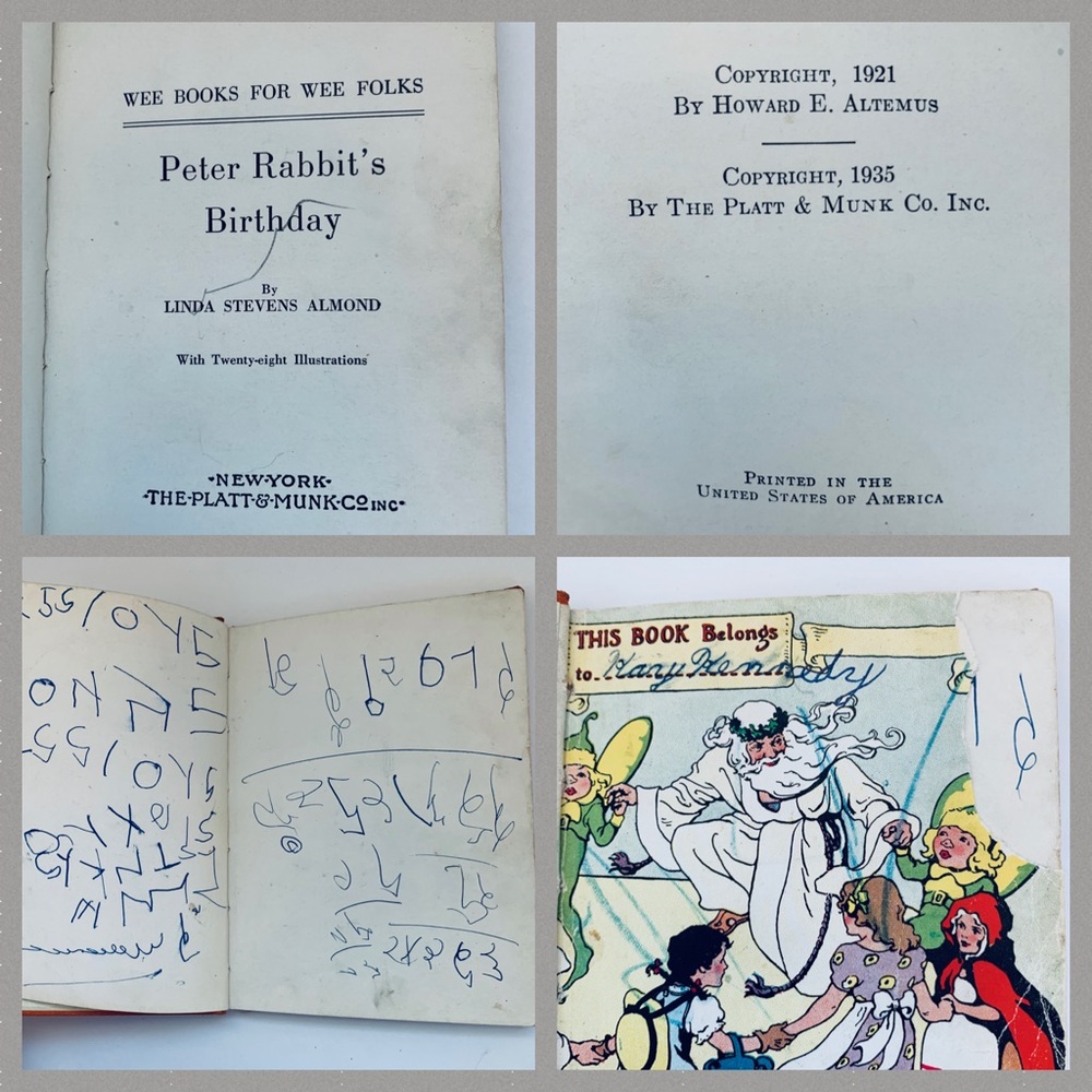 Peter Rabbit Set 2 Vintage Books - Picture 5 of 9